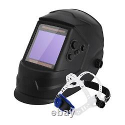 True Color Extra Large View Pro Solar Welding Helmet Auto Darkening-Welder Mask