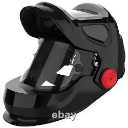 True Color Flip Up Auto Darken Welding Helmet Digital lens Battery Rechargeable