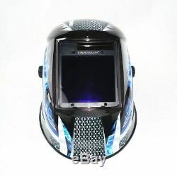 True Color Lens Welding Helmet Auto Darkening 4 Sensors Welding Gear