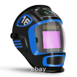 True Colour Extra Large View Mig Tig Arc Auto Welding And Grinding Helmet