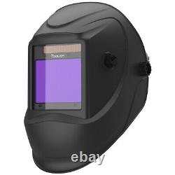 True color Large Viewing Auto Darkening Welding Helmet Welder Mask Wide Shade