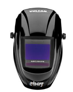 VULCAN ARCSAFE Auto Darkening Welding Helmet HOOD NEW BOX NEW IN BOX BLACK
