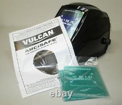Vulcan ArcSafe Auto Darkening Welding Helmet Tested and Working