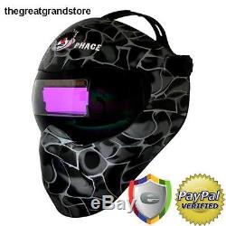 Welding Helmet Auto Darkening Extreme 180 degree Weld Mask Safety Lens Design