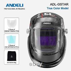 Welding Helmet Auto Darkening True Color Welding Mask Protective Cap Machine