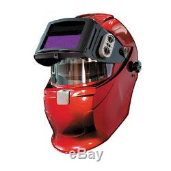 Welding Helmet SERVORE 5000X-SLIDE Red Auto Darkening Shade #9-13 kor