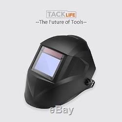 Welding Helmet, Tacklife PAH03D Professionally Auto Darkening Protective Mask wi