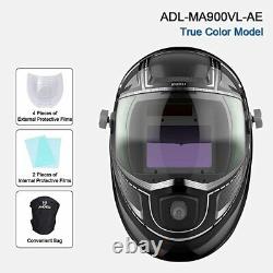 Welding Helmet with light, Large Viewing Welding Helmet Auto Darkening/SIDE VIEW